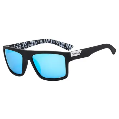 Korean-Style Large Frame Polarized Driving Sunglasses with UV Protection - 9