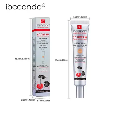 ibcccndc CC Cream Pre-Makeup Primer Concealer - 4