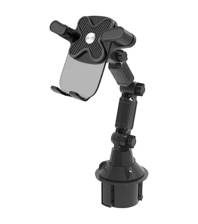 In-Car Cup Holder Base Phone Mount, Multi-Joint Magnetic - 7