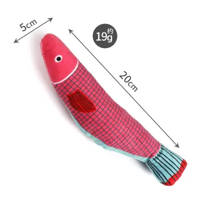 Kedi oyuncağı, catnip balık, ısırıklı - 10