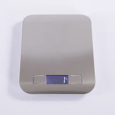 Waterproof Stainless Steel Digital Kitchen Scale, Precise to the Gram