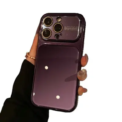 Handyhülle für Apple iPhone 18 Pro Max, 3D-Kontrastfarben, großes Sichtfenster, stoßfest
