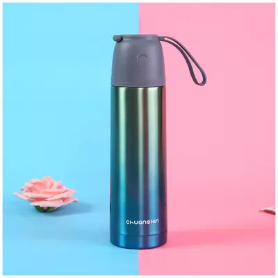 304 stainless steel smart touch thermos cup, large capacity - 9