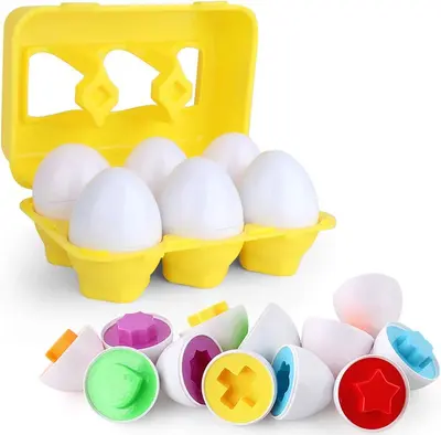 Children's Early Education Smart Egg Shape Sorter Toy - 8