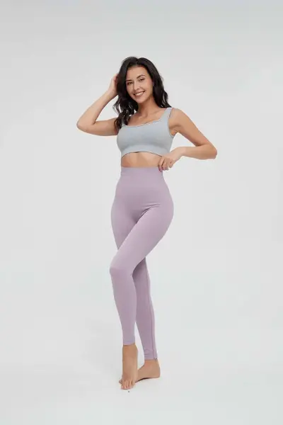 Women's Seamless Yoga Pants with Peach Butt Lift, Sports Leggings - 10