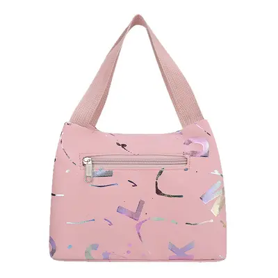Women's Canvas Handbag, Waterproof Oxford Fabric Lunch Bag - 6