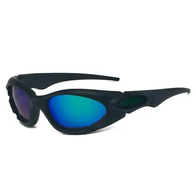 Oval Leopard Print Sunglasses, Fits Small Faces, UV Protection - 3