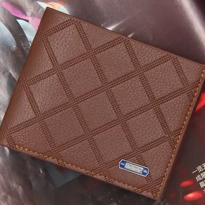 Men's Wallet with Large Capacity Coin Compartment for Daily Use - 11
