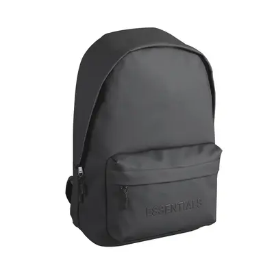 Leather material, waterproof backpack, premium niche design backpack, unisex college-style school bag, water-resistant. - 7