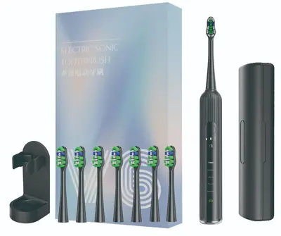 扫振电动牙刷软毛工厂定制批发超级工厂款磁悬浮電動无线充电出口 - 11
