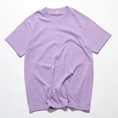230 g schweres 100% Baumwoll-T-Shirt, Kurzarm, einfarbig Weiß, Unisex - 8