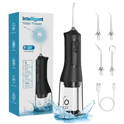 Electric Water Flosser 320 ml, 5 Pulse Modes, Portable Teeth Cleaner - 12