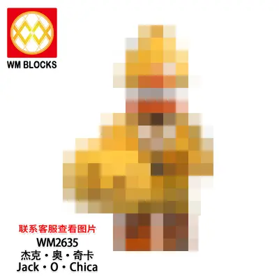 WM6173 Набор игрушек-минифигурок из строительных блоков для детей - 8