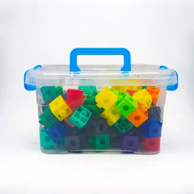 Kinder-3D-Zauberwürfel-Bausteinset mit Zahlen - 10