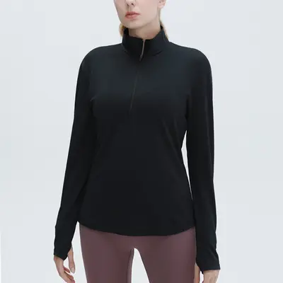 Women's Long Sleeve Quick-Dry Yoga T-Shirt - 8