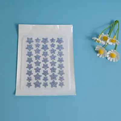 Stern-Akne-Patches 40er Glanz Hydrokolloid Eiter absorbierend - 9