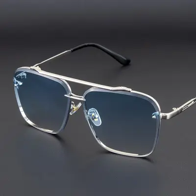 Pilot Sunglasses for Men, Driving UV Protection, Anti-Glare Sunglasses for Men, Travel Driving Super Cool Eyewear, Trendy
