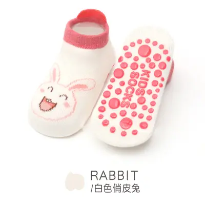 3D-Cartoon-Babysocken mit Silikonpunkten, Niedrigschnitt - 13