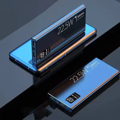 Fabrika çıkışlı satış süper hızlı şarj büyük kapasiteli 30000 mAh 3C sertifikalı powerbank 22.5W hediye LOGO destekli