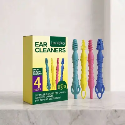 Portable Reusable Flexible Spiral Ear Cleaner - 8