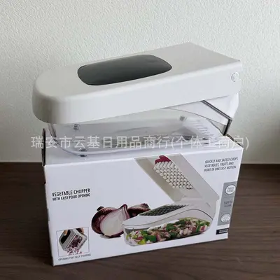 Multifunctional vegetable chopper, onion pepper mincer, mushroom slicer - 5