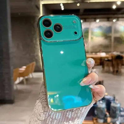 iPhone 17 Pro Max uyumlu kılıf, elektrokaplama cam - 10