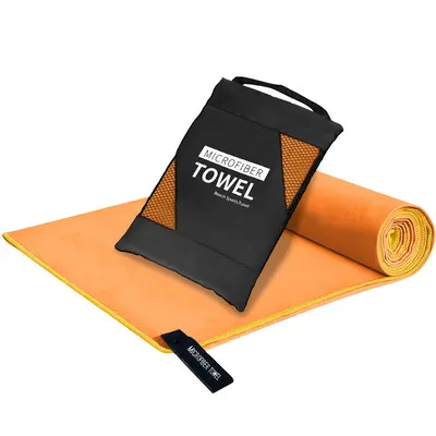 Amazon Microfiber Quick-Dry Sports Towel Absorbent Swimming Dual-Sided Velvet Fast-Drying Sports Towel - 11