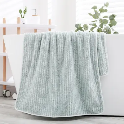 Mercan kadife banyo havlusu seti, kalınlaştırılmış yüksek yoğunluklu, logo baskılı - 12