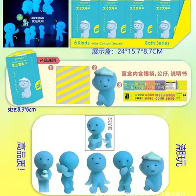 Engel-Ecke Kun Glow-in-the-Dark Blindbox-Figur Handyhalter