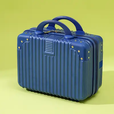 Neujahrsgeschenkbox Rot Handkofferchen 14 Zoll Kosmetikkoffer Mini-Reisekoffer Reiseandenken Kleiner Zahlenkombinations-Koffer - 12