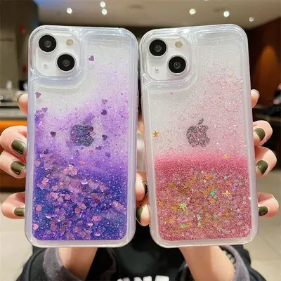 TPU büyük delikli dekompresyon sıvı kum telefon kılıfı, Apple 17 Pro Max sıvı iPhone 16/14 koruyucu kılıf 15 için uygun. - 4