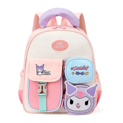 Cartoon Anime Kids Backpack, Korean Style Kindergarten Shoulder Bag - 8
