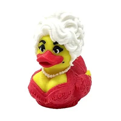 Трансграничная новинка TK Bestseller 3D-печатная игрушка-утка, украшение, модель Dolly Duck, фигурка утки Dunhuang, креативная утка