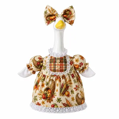 Thanksgiving Goose Decoration Set, 23 Inch