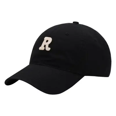 Koreanische vielseitige Gesichtsverjüngung kleine R-Buchstaben-Baseballkappe, gebogene Kante Sonnenschirm Herbst und Winter neue Mode erweiterte Sonnenschutz Enten-Schnabel-Kappe - 9