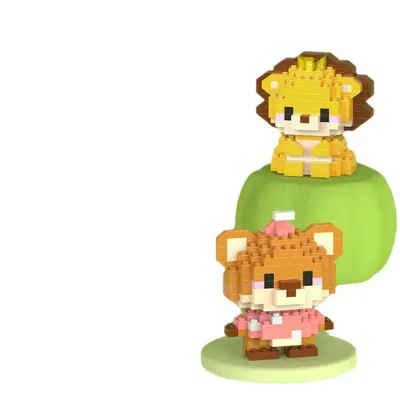 Lego Uyumlu Mikro Yapı Taşı Minifigür Seti, Çocuk Eğitici Oyuncak - 6