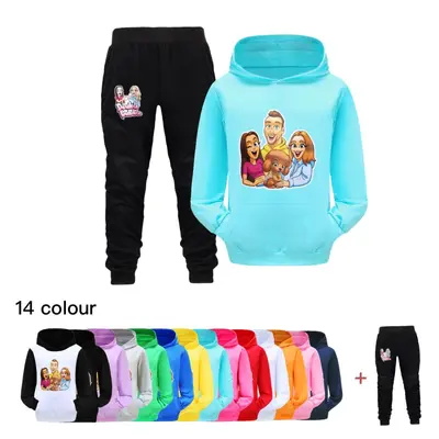 Double-Bubble-Kapuzenpullover und Kinder-Freizeitset - 3