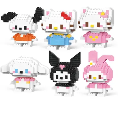 Cartoon Character Micro Building Blocks - 11