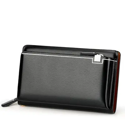 Men's Clutch Bag with Multifunctional Card Holder - 3