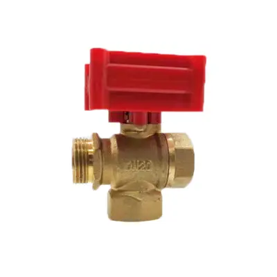 CWXDN20 Brass Three-Way Air Conditioning Exhaust Valve, Ultra-Small Micro Electric Valve