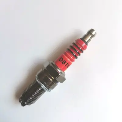 Three-Electrode Spark Plug D8TC125 for Motorcycles
