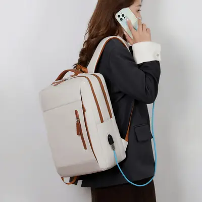 Multifunctional Business Travel Laptop Backpack for Men and Women - 4