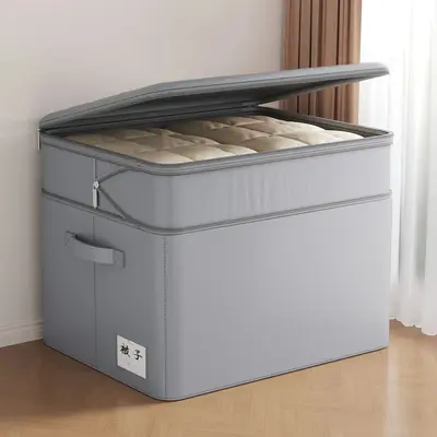 Fabric storage box, large capacity, multi-purpose - 1