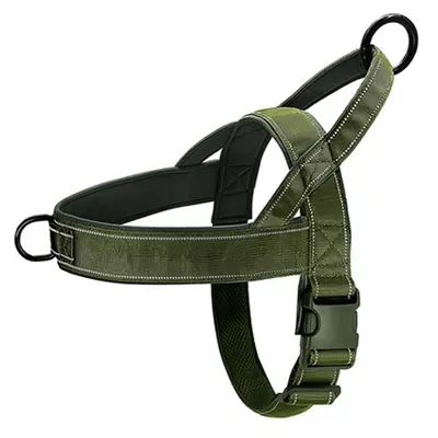 Nylon Tactical Dog Collar for Medium and Large Dogs, A7 Model - 9