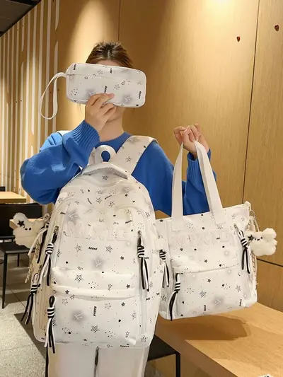 Children's Star Backpack for Grades 3-6, Primary School - 6