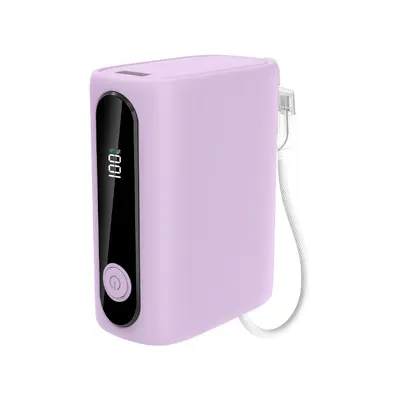 3C Certified 20000mAh Fast Charging High-Capacity Power Bank Custom Powerbank with Built-in Cable Cross-border 45W - 12