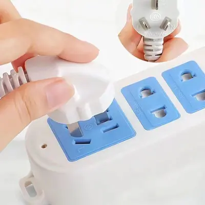 3-adriges dreiphasiges Außen-Netzkabel mit Stecker, ummantelt