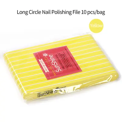 Manicure tool set with nail files and buffer pads - 12