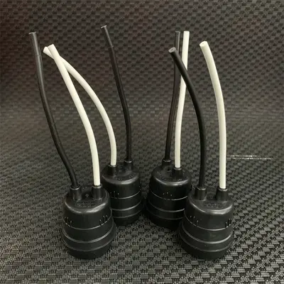 E27 Waterproof Pendant Lamp Holder with Cable, Soft Rubber