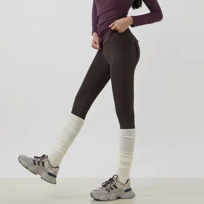 Women's High-Waisted Yoga Pants with Pockets, High Stretch, Quick-Dry, Butt Lift - 12